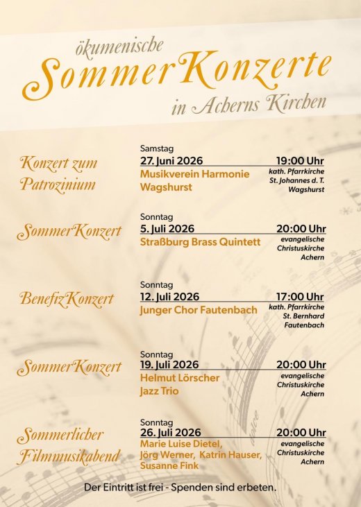 Achern Konzert 